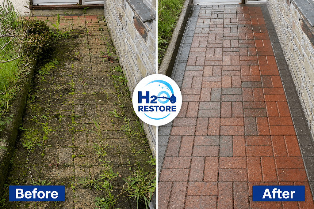 Jet Washing Liverpool by H20 Restore