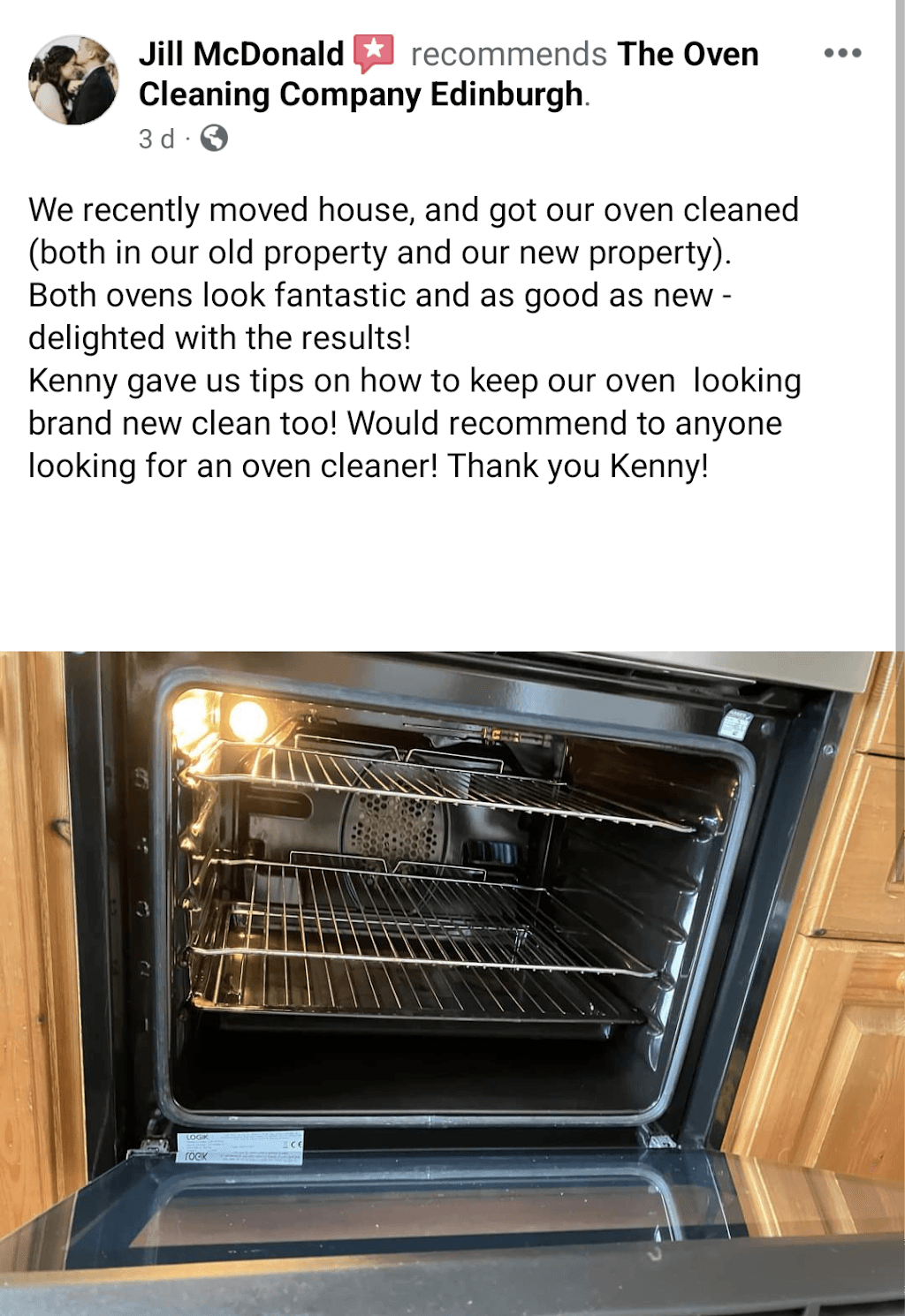 The Oven Cleaning Company, Edinburgh