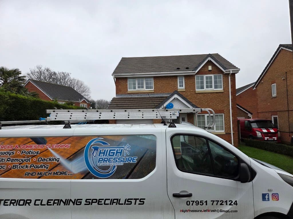 High pressure jet wash services